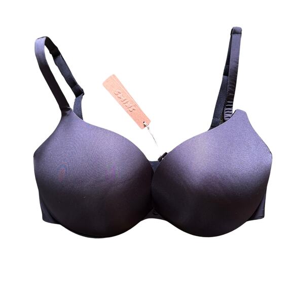 SKIMS Ultimate Push‑Up Plunge Bra – Onyx | 34DD | NWT - Picture 1 of 3